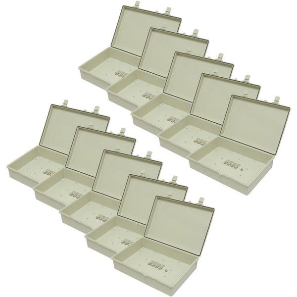 10 x IP65 Sealed ABS Wall Mount Plastic Enclosures