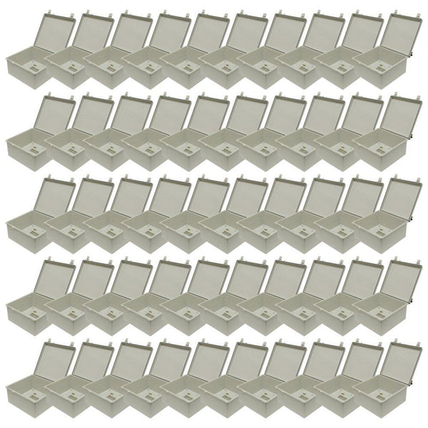 50 x Sealed ABS Wall Mount Plastic Enclosures