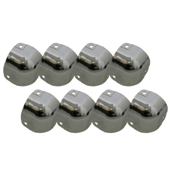 Pack of 8 Silver Case Corner Piece