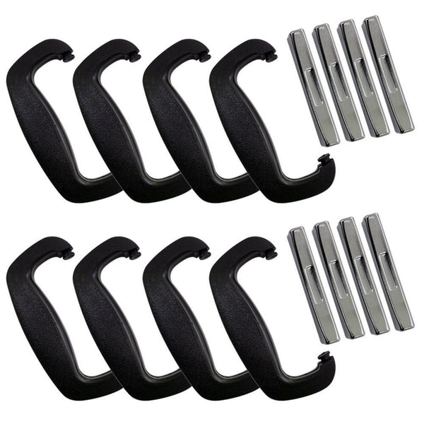 Pack of 8 Black Case Handle