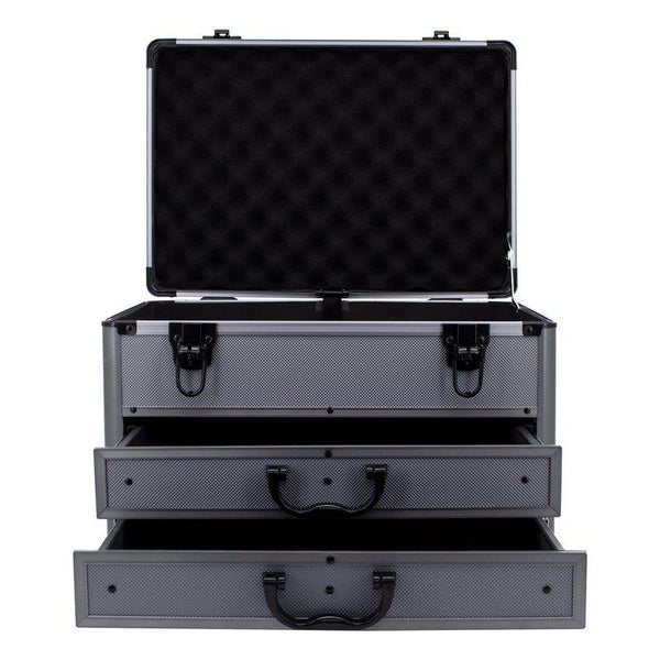 D001 Heavy Duty Aluminium Storage Tool Box Carry Case