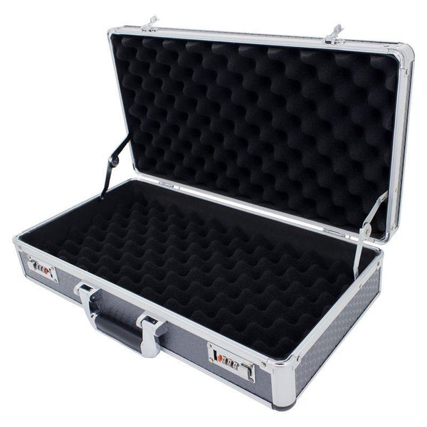 B026 Grey Large Flight Case with Combination Locks