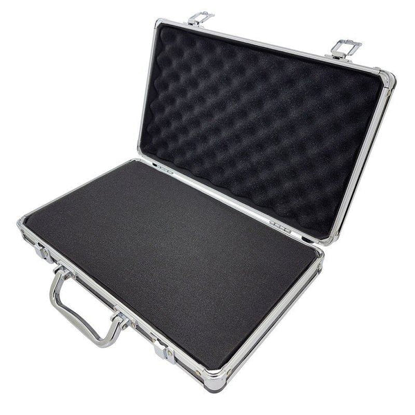 ROC A001 Small Silver and Black Flight Case with Foam